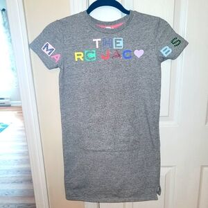 Gray The Marc Jacobs Girls T-Shirt Jersey Dress